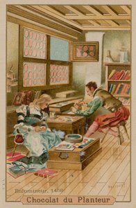 1458年の照明 作： French School