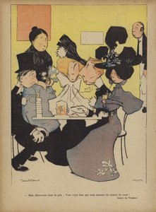 Le Rire』のイラスト（カラーリトグラフ）
