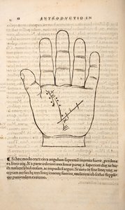 ジョアンズ・インダージョ、ストラスブール、1531年によるキロマンティアのイラスト（版画と彫刻） 作： French School