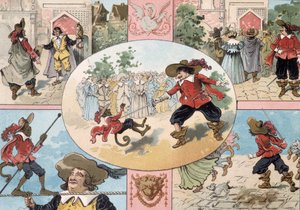 シラノ・ド・ベルジュラックのイラスト、シラノ・ド・ベルジュラックの小説のイラスト「L