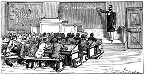 エミール・ラヴィッセによる本のイラスト「Tusera Soldat」、アルマンド・コリン、1899年 作： French School