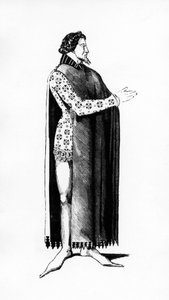 18世紀以降のフランスの衣装の歴史から、ジュールエティエンヌジョセフキシェラが1877年に撮影したイラスト