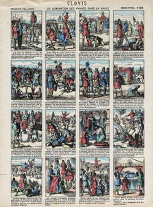 ペラン・ハウスのエピナルの画像 - 1913年頃 - クロヴィスまたはガリアにおけるフランの支配 作： French School