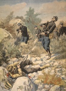 コルシカ島：警察とギャング、ルプチジャーナルのイラスト：サプリメントイラストレーター、1898