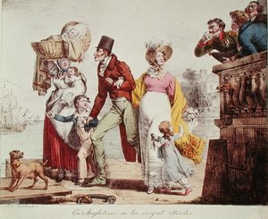イギリスでは、無菌状態だと思っていた」（カラーの刻印） 作： French School