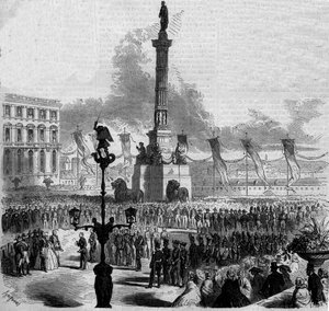 コングレス（1850-1859）のコラムの発足。ベルギー・ブリュッセル