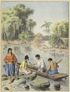 ブラジルのインド代表団 作： French School