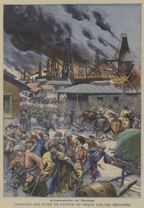 コーカサスでの暴動 作： French School