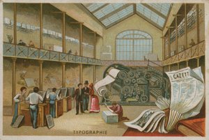 印刷所のインテリア 作： French School