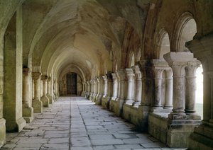 回廊の内部 作： French School