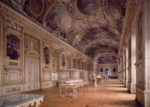 Galerie dApollonの内部ビュー 作： French School