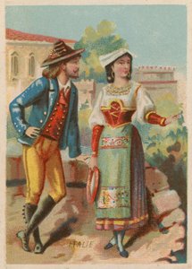 イタリアの衣装 作： French School