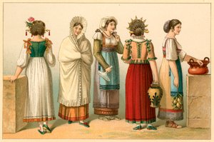イタリアの衣装