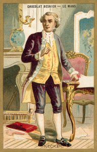 ジャック・ネッカー（スイス生まれのフランスの銀行家、政治家）（クロモリト 作： French School