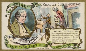 ジェームズ・ワット（スコットランドのエンジニア、発明家）（クロモリト 作： French School