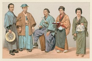 日本の衣装 作： French School