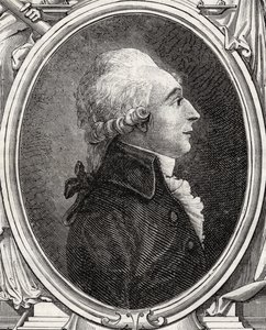 ルイ・ブラン（1811-82）の「歴史革命フランセーズ」のジャン・バティスト・デュ・ヴァル・ド・グレース、バロン・ド・クロオ 作： French School
