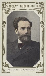 Jean Aicard、アカデミーフランセーズ（カラー写真） 作： French School