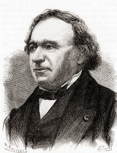 ジャン・バティスト・アンドレ・デュマ、1870年頃に出版された「科学の傑作たち」より（エングレーヴィング 作： French School