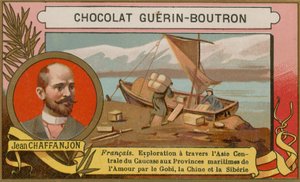 ジャンシャファンジョン、19世紀のフランス人探検家 作： French School
