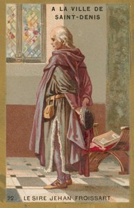 Jean Froissart、フランスの年代記作家 作： French School