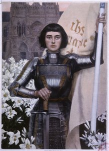 ジョーン・オブ・アーク(1900年頃のイラスト) 作： French School