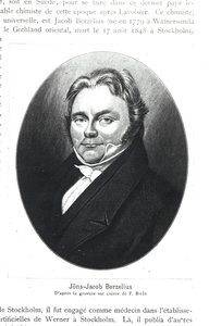 ジョンズヤコブベルゼリウス（1779〜1848年）、F。ボルトによる彫刻後 作： French School