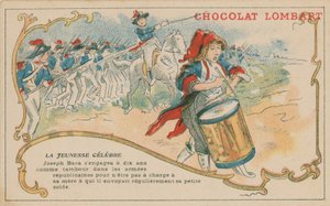 フランス革命時の有名な若いフランス共和党の兵士であるジョセフバラ