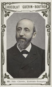 Jules Claretie、Academie-Francaise（カラー写真） 作： French School