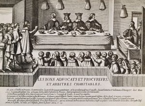 ヘンリー4世の時代の司法 作： French School