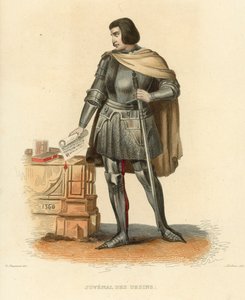 Juvenal des Ursins (カラー・エングレービング) 作： French School