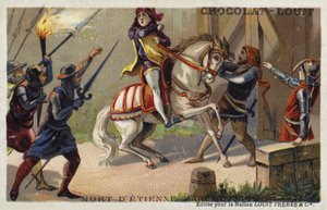 1358年7月、パリのジャンメイラードによるパリの商人の代理人、エティエンヌマルセルの殺害
