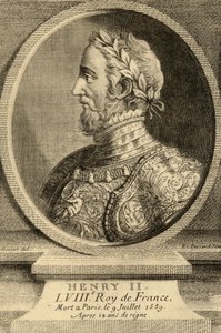 フランスのアンリ2世（1519-59） 作： French School