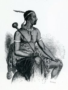 モシューシュー1世（1786年頃～1870年頃） 1833年（エングレービング 作： French School