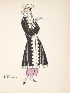 レルミーヌ、ファッション・プレート・コレクションより 作： French School