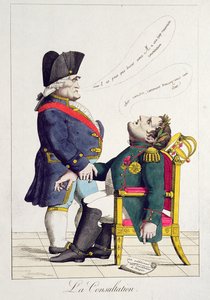 1815年5月のラコンサルテーション 作： French School
