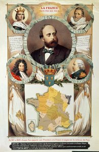 アンリシャルルフェルディナンドマリーデュードン（1820-83）シャンボールコンテ、1870年以降の王によって作られたフランス