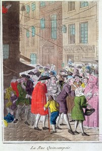 La Rue Quincampoix、法務、c.1797