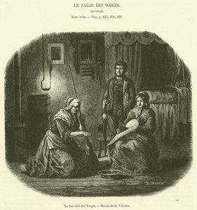 La Sorciere des Vosges（彫刻 作： French School