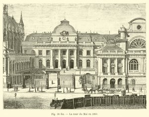 1860年の5月の裁判所 作： French School
