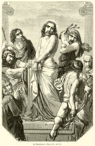 La flagellation（彫刻 作： French School