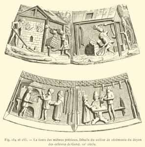 貴金属の彫刻 作： French School