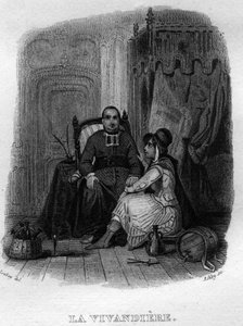 La vivandiere フランスの詩人・作詞家であるPierre Jean de Beranger（1780-1857）の『Oeuvres completes』（1834年）に収録されているChanson de Beranger。 作： French School