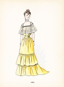 レディースファッション、1904 作： French School