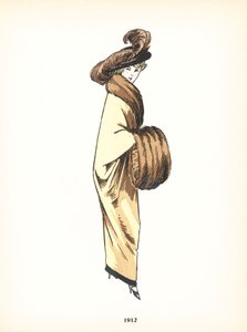レディースファッション、1912 作： French School