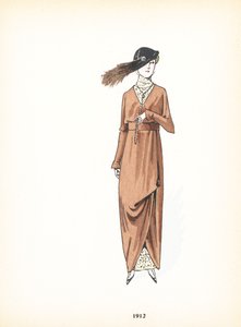 レディースファッション、1912 作： French School