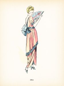 レディースファッション、1914 作： French School
