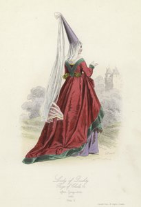 品質の女性、フランスのシャルル7世の治世 作： French School