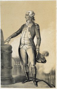 ラファイエット（La fayette） - アルベール・モーリンの「Galerie historique de la Revolution francaise」にて