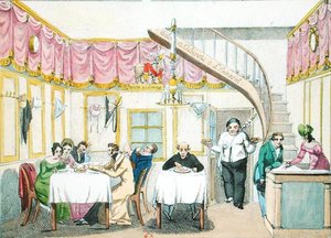 1830年頃、ルブーフアラモード、パリ、ヴァロワ通り、1830年頃（175977も参照） 作： French School